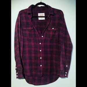Purple Mossimo Flannel